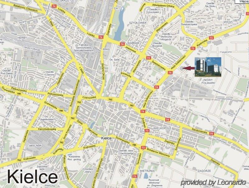 Hotel Kongresowy كيلتشي المظهر الخارجي الصورة